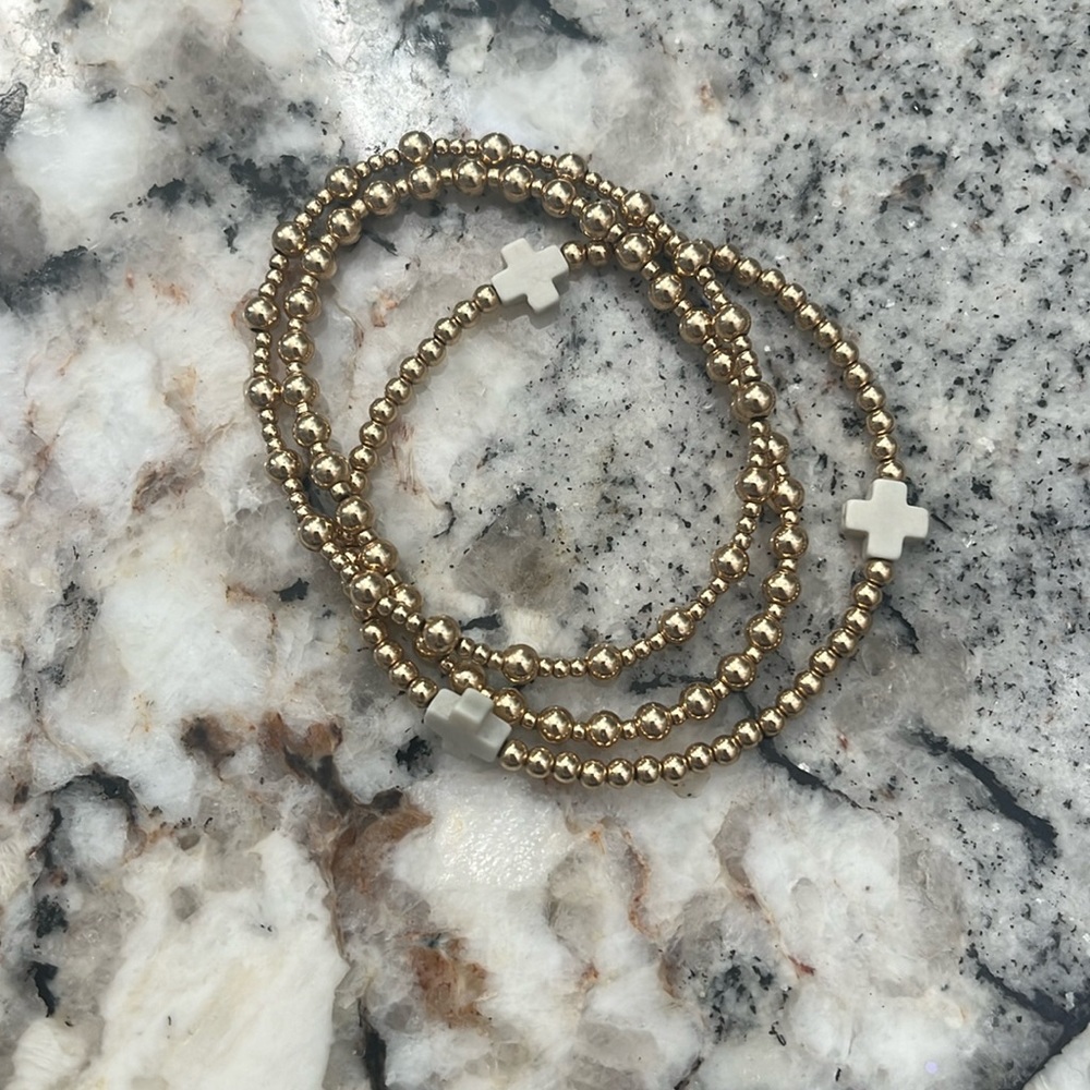 3 enewton gold filled bracelets!